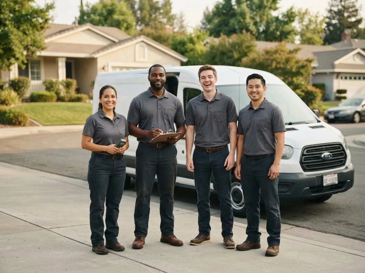 Licensed water damage restoration technician near San Andreas, CA